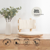 JUNO Tatami: Swivel Chair with Fabric Cushion